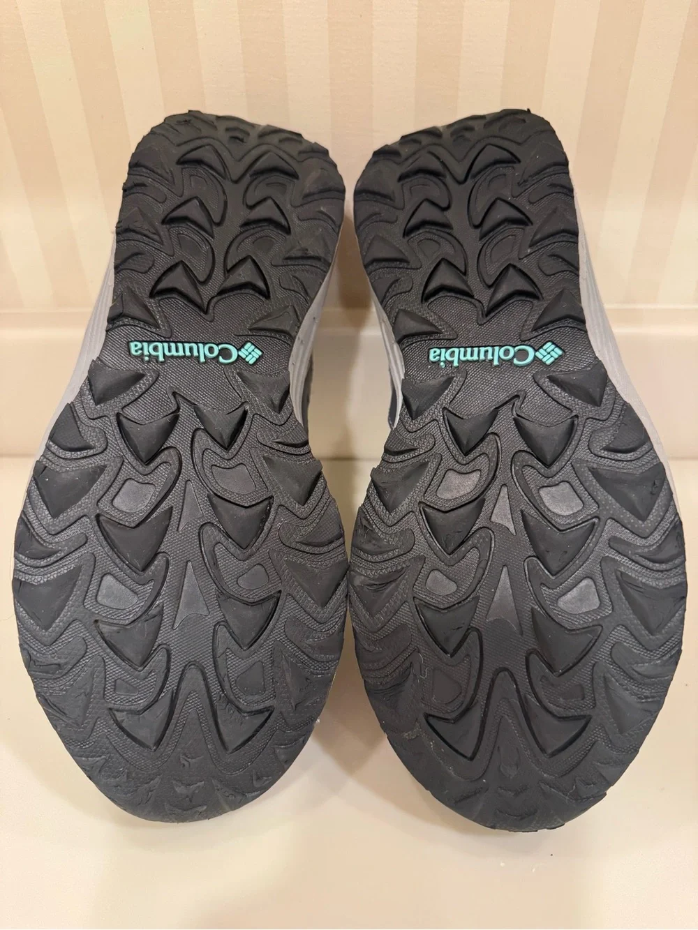Columbia Women's Trailstorm Waterproof Hiking Shoe - Graphite/Dolphin Size 7 1/2